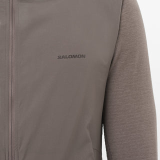 Salomon Essential Lightwarm Hybrid Full Zip | Iron