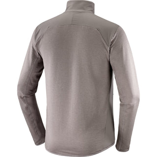 Salomon Essential Lightwarm Hybrid Full Zip | Iron
