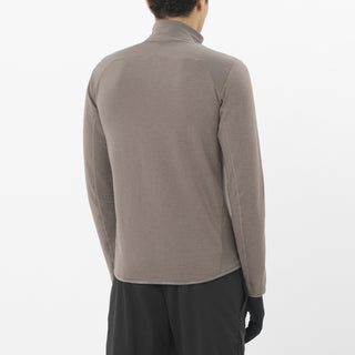 Salomon Essential Lightwarm Hybrid Full Zip | Iron