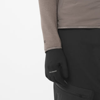 Salomon Essential Lightwarm Hybrid Full Zip | Iron
