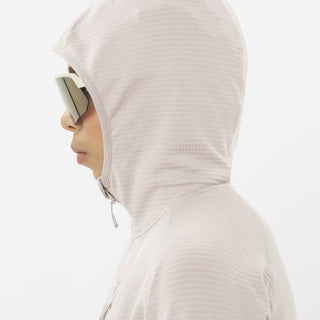 Salomon Essential Lightwarm Fullzip Hoodie | Etherea