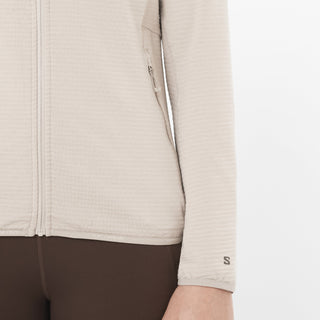 Salomon Essential Lightwarm Fullzip Hoodie | Etherea