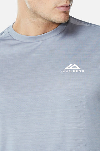 Trailberg SS25 Cloud Tee | Frosted Fog