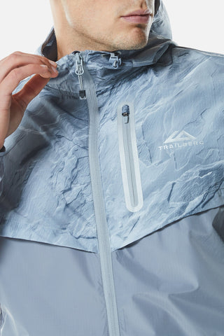 Trailberg Slate Windbreaker | Frosted Fog