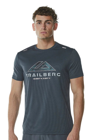 Trailberg Tie Dye Tee | Iron Grey