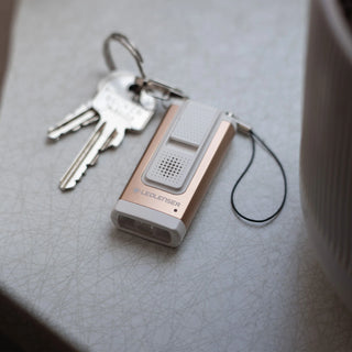 Ledlenser SAFTEY Keyring K6R Floodlight & Alarm | Light Rose Gold