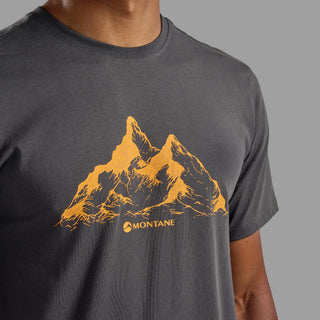 Montane Dual Mountain T-Shirt | Midnight Grey