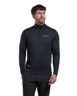 Montane Dart Zip Neck | Black