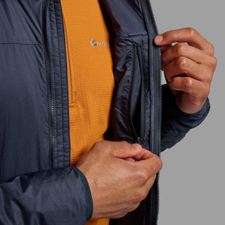 Montane Fortes Lite Hooded Insulated Jacket | Eclipse Blue