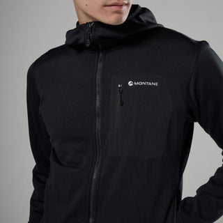 Montane Mens Protium CP Hooded Fleece Jacket | Black