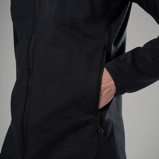 Montane Mens Protium CP Hooded Fleece Jacket | Black
