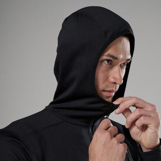 Montane Mens Protium CP Hooded Fleece Jacket | Black