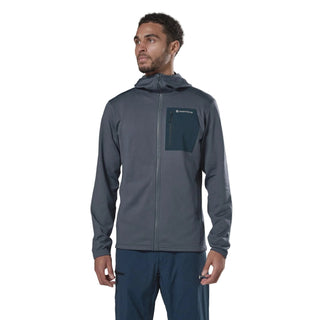 Montane Mens Protium CP Hooded Fleece Jacket | Dark Sky