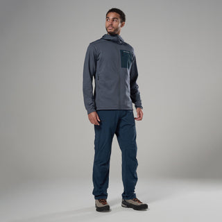 Montane Mens Protium CP Hooded Fleece Jacket | Dark Sky