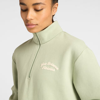 New Balance Linear Heritage Fleece Half Zip | Garter Snake