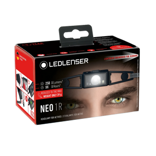 Ledlenser NEO1R LED Headlamp (250) - Grey / Black
