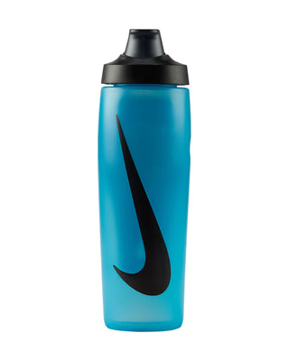 Nike Refuel Bottle Locking Lid 24oz | Baltic Blue/Black