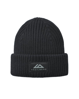 Trailberg Overland Beanie | Black/Moon Grey