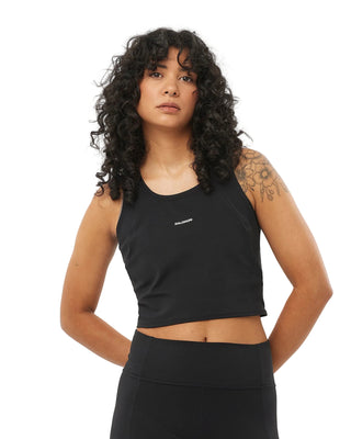 Salomon Womens Shakeout Bliss Tank Top | Black