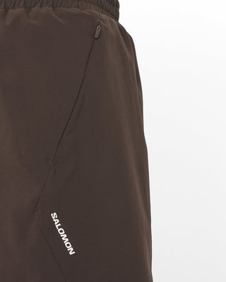 Salomon Mens Shakeout 2-in-1 7" Shorts | Coffee Bean