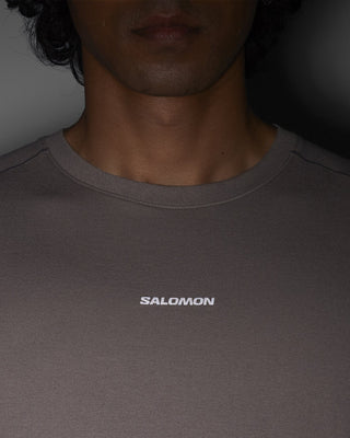 Salomon Mens Trackline Tee | Iron