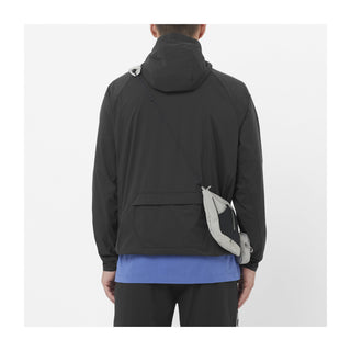 Salomon Mens Outwind Full Zip Jacket | Black