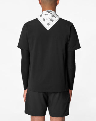 Salomon Mens Trackline Tee | Deep Black