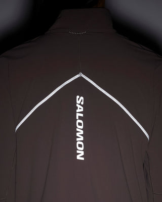 Salomon Womens Sense Aero Hybrid Half Zip | Iron