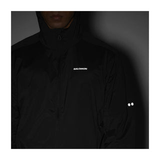 Salomon Mens Sense Aero Wind Jacket | Black