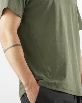 Salomon Mens Trackline Tee | Grape Leaf