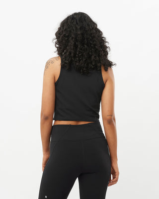 Salomon Womens Shakeout Bliss Tank Top | Black