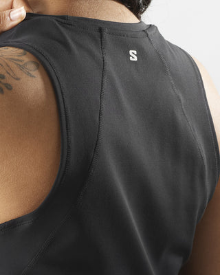 Salomon Womens Shakeout Bliss Tank Top | Black