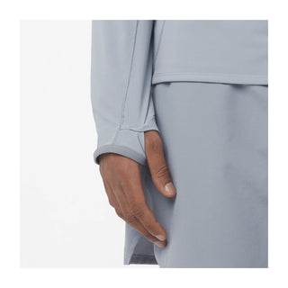 Salomon Mens Sense Aero Hybrid Half Zip Midlayer | Trade Winds