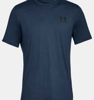 Under Armour Left Chest Logo Tee | Academy/Black