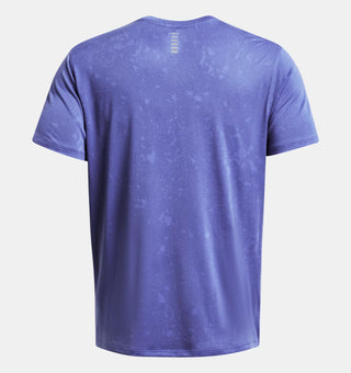 Under Armour Mens Launch Splatter Tee | Starlight/Downpour Grey