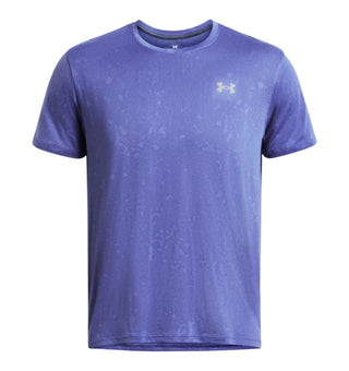 Under Armour Mens Launch Splatter Tee | Starlight/Downpour Grey