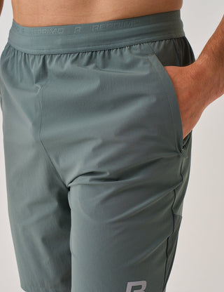 Reprimo Flight Shorts | Dark Moss/Urban Fern