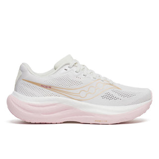 Saucony Womens Ride 19 | White/Silk