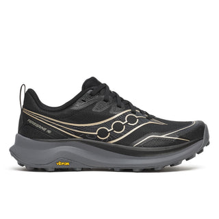 Saucony Womens Peregrine 16 | Black/Carbon