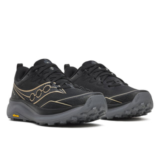 Saucony Womens Peregrine 16 | Black/Carbon