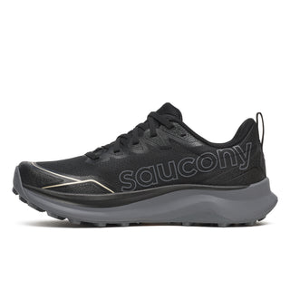 Saucony Womens Peregrine 16 | Black/Carbon