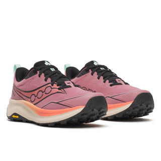 Saucony Womens Peregrine 16 | Mauve/Salmon