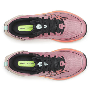 Saucony Womens Peregrine 16 | Mauve/Salmon