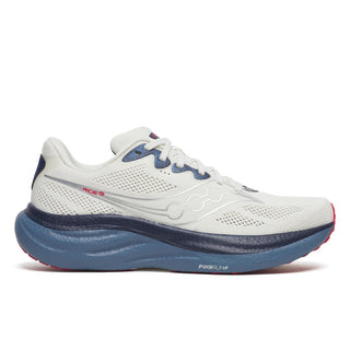 Saucony Mens Ride 19 | Ivory/Storm