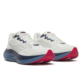Saucony Mens Ride 19 | Ivory/Storm