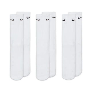 Nike Everyday Cushioned Crew Training Socks 3PK | White/Black