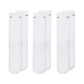 Nike Everyday Cushioned Crew Training Socks 3PK | White/Black