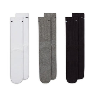 Nike Everyday Cushioned Crew Socks | White/Black/Grey