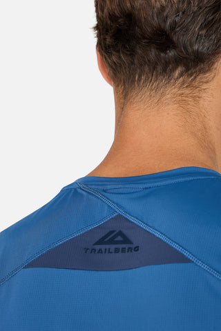 Trailberg Felltrail Tee | Inkline/Storm Blue