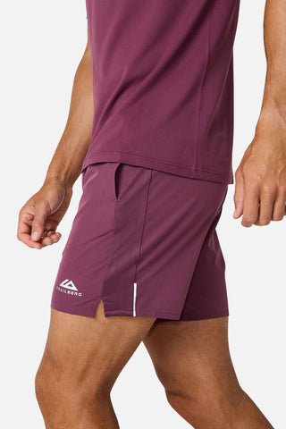 Trailberg Essentials 2.0 Shorts | Deep Merlot